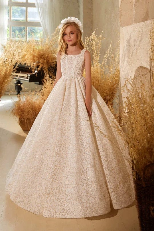 beige flower girl dresses Glamour Dark Purple Guest Dresses V-Neck Mermaid Beaded Chiffon Long S –  EvaFashionDress