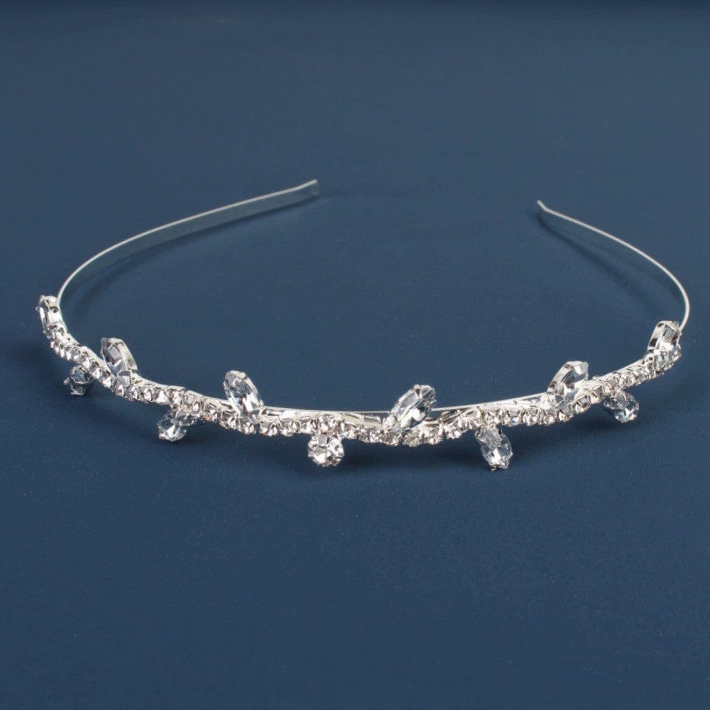 DFK-201 Sunnypetal Rhinestone Sparkling Headband Elegant Thin Headband Girl Headdress
