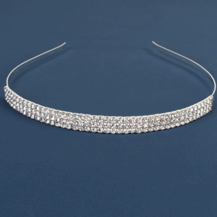 DFK-202 Sunnypetal Rhinestone Sparkling Headband Elegant Thin Headband Girl Headdress