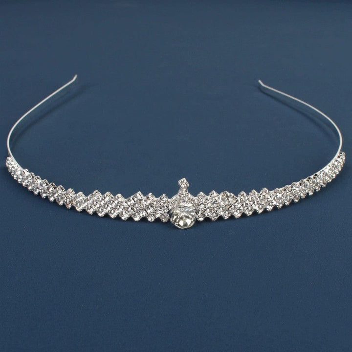 DFK-216 Sunnypetal Rhinestone Sparkling Headband Elegant Thin Headband Girl Headdress