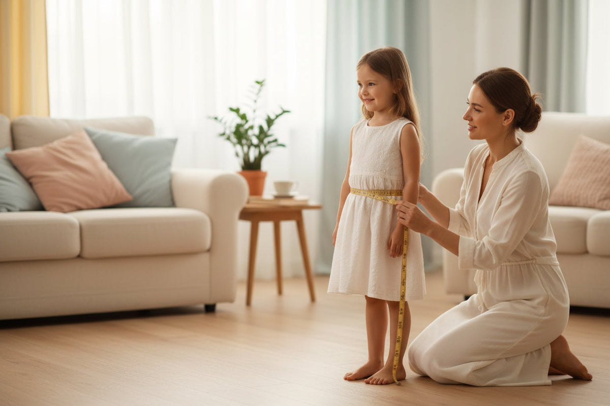 SunnyPetal Custom Size Guide: Measure at Home in 3 Easy Steps