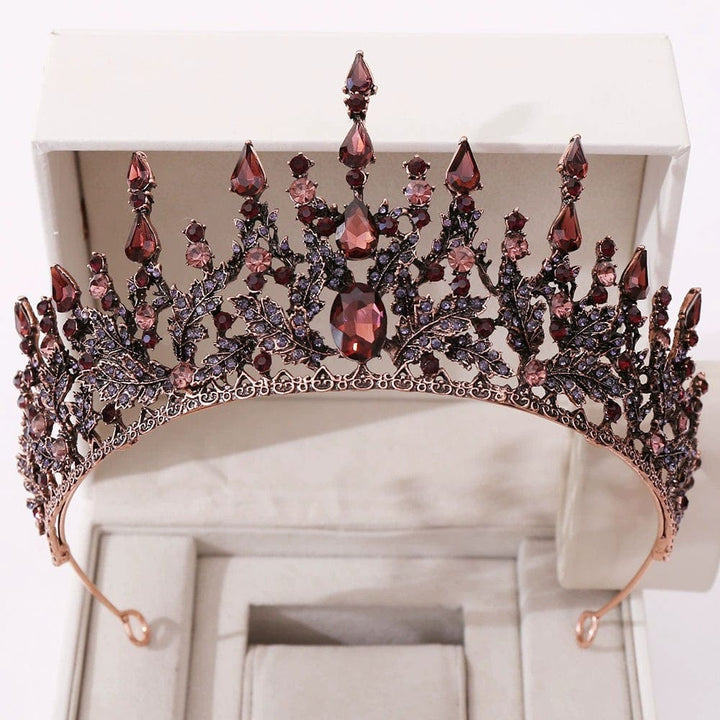 Black Purple Sunnypetal – A Crown of Royalty for Every Little Queen