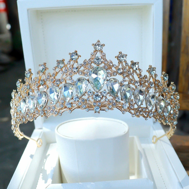 Gold Sunnypetal Birthday Tiaras and Crowns for Girls Princess Party Pageant Prom