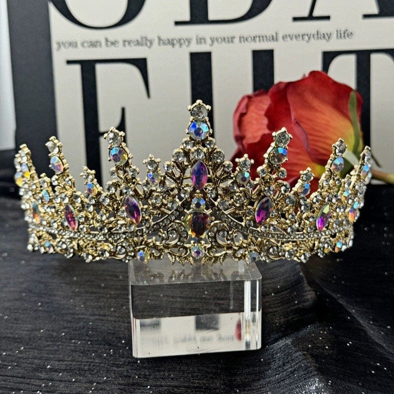 Picture Color Sunnypetal Birthday Headdress Crown Wedding Festival Headband for Girls