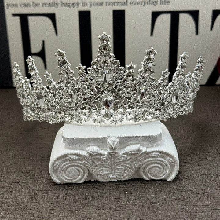 Silver Sunnypetal Birthday Headdress Crown Wedding Festival Headband for Girls