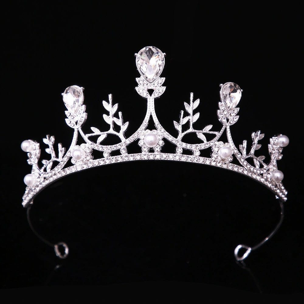 Silver Sunnypetal Princess Tiara – A Sparkling Crown for Every Special Moment