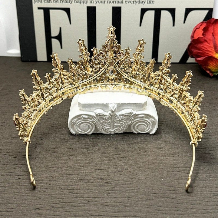 Sunnypetal Birthday Headdress Crown Wedding Festival Headband for Girls