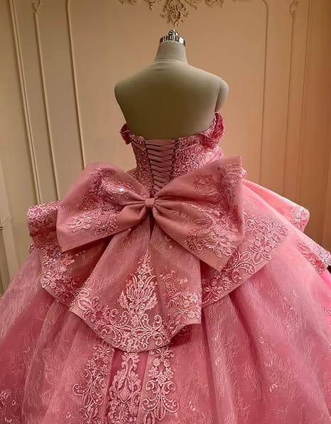 Sunnypetal Blue Princess Pageant Gown with Layered Tulle & Embroidered Lace Details