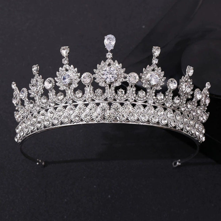 Sunnypetal Tiaras Crown for Girls Crystal Headbands Princess Wedding Pageant and Party